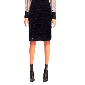 Aliette Black Skirt with Glitter